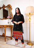 New Navratri Traditional Black Embroidery Work Kurta Pant With Duppta