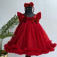 Baby Girls Knee Length Fancy Bow Frock/Dress