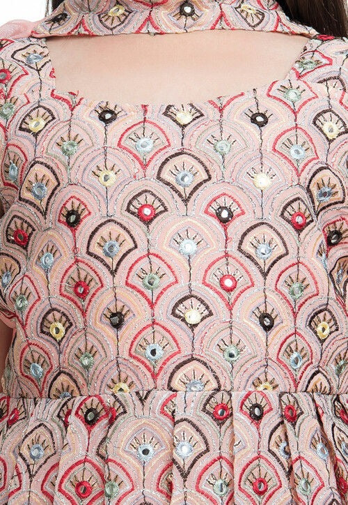 Lehenga For Girl - Stylish Partywear Embroidered Lehenga Choli With Duptta