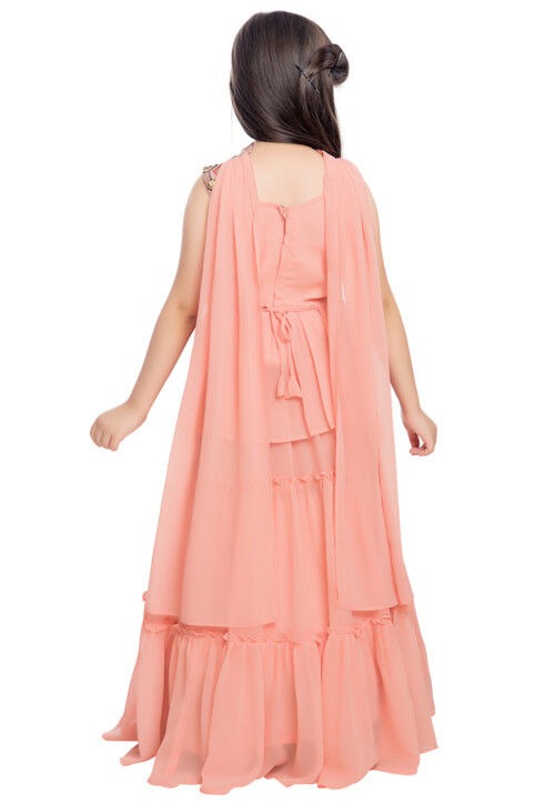 Lehenga For Girl - Stylish Partywear Embroidered Lehenga Choli With Duptta